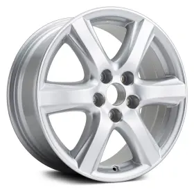 Aly69497u20n Replikaz For Toyota Camry 07-10 6 I-spoke Painted Silver 17x7 Alloy Factory Wheel Replica