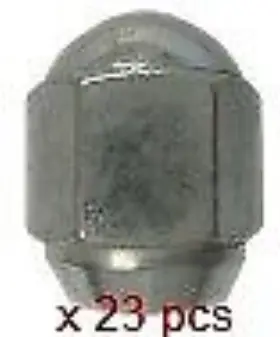 A-1012-b Reproduction 1928-31 Model A Cadmium Acorn Lug Nuts - 23 Pcs