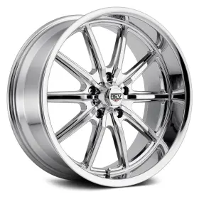 110c-2957300 Rev Wheels 110 20x9.5 5x127 78.1 Chrome Rims Set Of 4