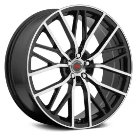 Rr07-18851143120 Revolution Racing 40bm Rr07 Wheels 18x8 40 5x120.65 73.1 Black Rims Set Of 4