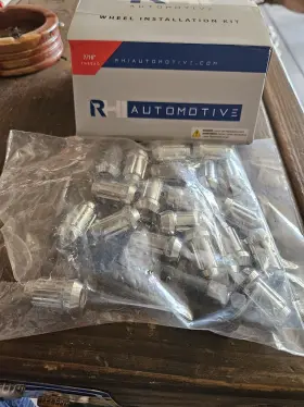 8742k5-c Rhi 7/16 Lug Nuts Spline Drive