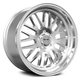 607-2873p Ridler 607 Wheels 20x8.5 5x127 83.82 Polished Rims Set Of 4