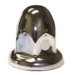 8542043484 Roadmaster 60 Chrome Lug Nut Covers With Flanges For 33mm Lugs Trucks Other Silver