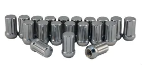 Rocket Racing Wheels 090127283677 C7002-set 7/16 Spline Drive Lug Nuts - Set Of 20