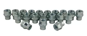 Hex-20 Rocket Racing Wheels 090127650882 C7804-0-set 1/2 Et Style Open End Acorn Lug Nuts 3/4