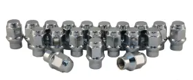Rocket Racing Wheels 090127753767 C7804-set 1/2 Chrome Et Style Bulge Acorn Lug
