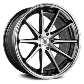 Rfc1019855114ma35 Rohana Rfc10 Wheel 19x8.5 35 5x114.3 73.1 Black Single Rim