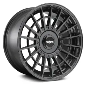 R142198542 Rotiform 45 Las-r Wheels 19x8.5 5x114.3 72.56 Black Rims Set Of 4