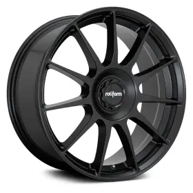 R1681985f8 Rotiform 45a Dtm Wheel 19x8.5 45 5x112 66.56 Black Single Rim