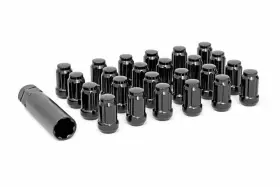 Rc502024blk Rough Country 1/2 X 20 Lug Nut Set Of 24 Black