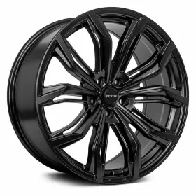 081637 Rtx Black Widow Satin 17x7.5 35 5x120.65 Wheels Set Of Rims