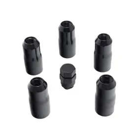 16715.34 Rugged Ridge Fits Jeep Wrangler Jl/jlu Black Wheel Lock Nut Set