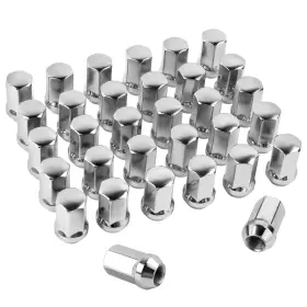 Sk-n041-32c Skcoauto 14x1.5 Lug Nuts 32pcs Compatible With 2008-2024 Silverado Sierra 2500 3500 2012