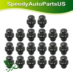 1415oelrb Soillar 20x 14x1.5 Black Lug Nuts Fits For Land Range Rover Hse Sport Supercharged New