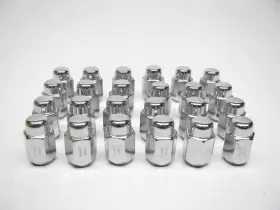 71148ht-24 Spark X24 14mm X 1.5 Chrome Lug Nuts Tapered 60 Seat Right Hand Thread