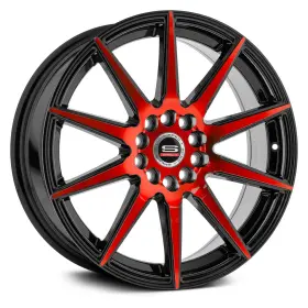 Sp-5117753542bmr Spec-1 Sp-51 Wheels 17x7.5 42 5x110 73.1 Black Rims Set Of 4