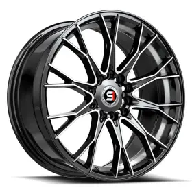 Sp-591883538bmu Spec-1 Sp-59 Wheel 18x8 38 5x114.3 73.1 Black Single Rim