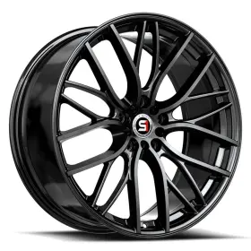 Sp-611883538gb Spec-1 Sp-61 Wheels 18x8 38 5x110 73.1 Black Rims Set Of 4