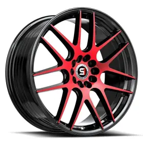 Sp-6520852338bmr Spec-1 Sp-65 Wheels 20x8.5 38 5x114.3 73.1 Black Rims Set Of 4