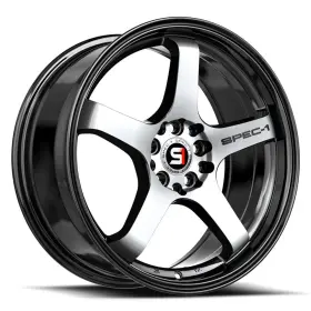 Spt-3118853838bm Spec-1 Spt-31 Wheel 18x8.5 38 5x114.3 73.1 Black Single Rim