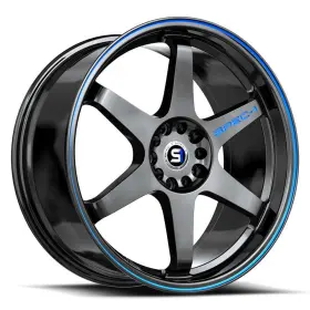 Spt-331782338gbbl Spec-1 Spt-33 Wheel 17x8 38 5x100 73.1 Black Single Rim