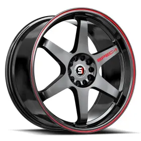 Spt-33178938gbrl Spec-1 Spt-33 Wheel 17x8 38 4x114.3 73.1 Black Single Rim
