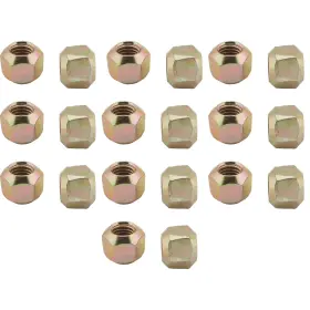 9100014 Speedway Motors Wheel Lug Nuts Steel 5/8 Inch Rh Coarse Double Taper 20 Pack