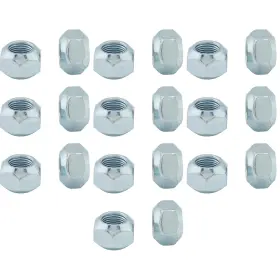 9100016 Speedway Motors Wheel Lug Nuts Steel 5/8 Inch Rh Fine Double Taper 20 Pack