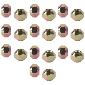 9100018 Speedway Motors Wheel Lug Nuts Steel 7/16 Inch Rh Fine Double Taper 20 Pack
