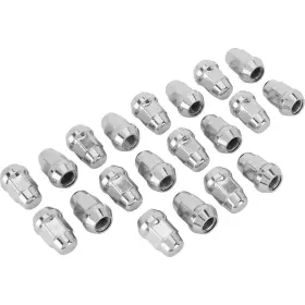 9100020 Speedway Motors Chrome Acorn Lug Nuts 1/2 Inch 20 Pack