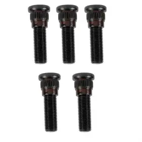 910959001 Speedway Motors Wheel Studs 7/16-20 .618 Knurl 2.00 Inch Underhead Length 5 Pack