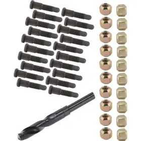 91606170 Speedway Motors 5/8 Inch Wheel Stud And Double Sided Lug Nuts Kit Coarse Thread