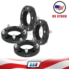 S4826104 Sua4cars 4 Pcs 1 Inch 5x150 14x1.5 Studs Wheel Spacers For Toyota Tundra Sequoia
