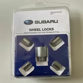 B0321sfl000 Subaru Genuine Parts 2009-2024 Alloy Wheel Lock Lug Nuts Set Oem B321sfg000 All Models