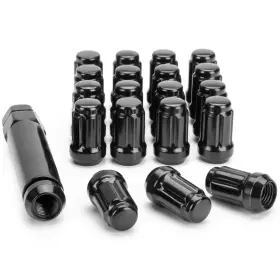 M12x1.5 Sucoso 9113927 Lug Nuts 16pcs 6 Spline Lugnut With Socket For Polaris Rzr Atv 12x1