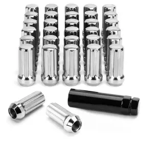 B09v7tbt2b Sucoso 9/16-18 Lug Nuts For 1994-2011 Dodge Ram 2500 3500 2002-2010 Silver