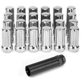 Ln702b Sucoso 14x1.5 Lug Nuts Replacement For Chevy Silverado Tahoe Suburban Ford F150 Gmc