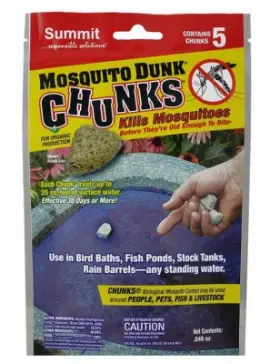 175-12 Summit 018506001759 12 Pack - Mosquito Dunk Chunks 5-pk.