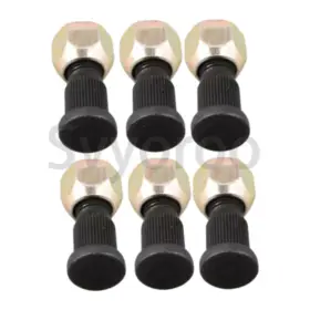 43812-23320-71 Svyoroo 6x Rear Wheel Stud Nut Set For Toyota Forklift 7 8 Series