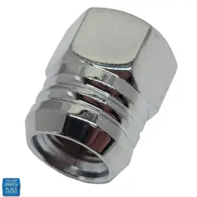 Wt4844x The Parts Place Inc. 1969-1975 Pontiac Full Size Rally Ii Wheel Red Lug Nut 1/2 Inch Thread - Each New