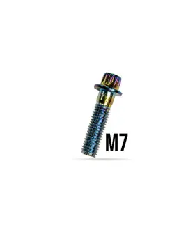 M7x1.0x31 Threepiece.us M7-32-neo 40pcs Neo Chrome 12 Point Wheel Bolts Split Rim 3 Piece