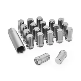 02-ln-101 Tirytu Titanium Spline Lug Nuts M12x1.5 Aircraft-grade Metal Ultra-weight High-st