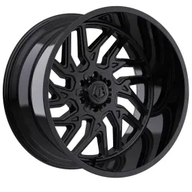 544b-2226844s Tis 22x12 Gloss Black Wheel 544gb 6x135 6x5.5 -44