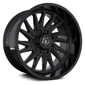 547b-8908718 Tis 547b Wheels 18x9 18 8x170 125.2 Black Rims Set Of 4