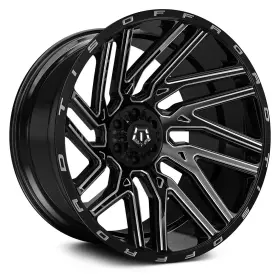 554bm-2106819s Tis 554bm Wheels 20x10 -19 6x135 108 Black Rims Set Of 4