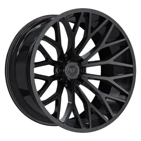 566b-2428744 Tis 566b Wheel 24x12 -44 8x170 125.2 Black Single Rim