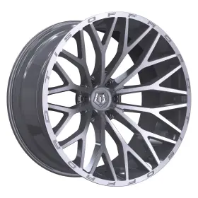 566bsm-8906318 Tis 566bsm Wheel 18x9 18 6x135 87.1 Silver Single Rim
