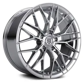 505c-2854435 Tis Motorsports 505c Wheel 20x8.5 35 5x112 66.6 Chrome Single Rim