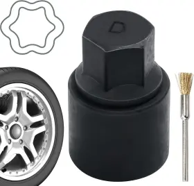 Sd-200 Toehube D-wheel Locking Lug Nut Key Compatible With Toyota Lexus Tacoma Socket D