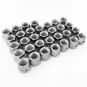 C1311bh34-32 Topline Accessories Qty 32 14x2.0 Open Ended Acorn Lug Nuts 14mmx2.0